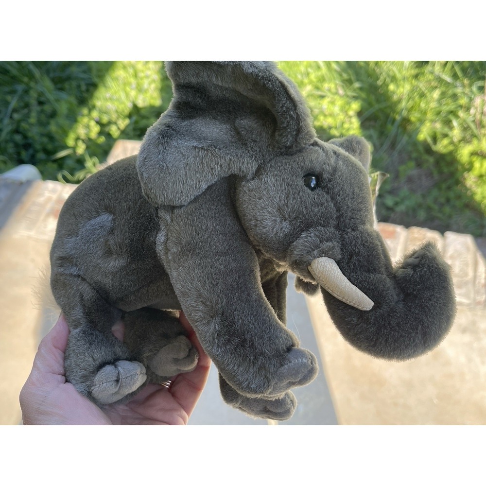 1998 Jungle Joe Plush Can't‎ Wait Kate The Elephant Jungle Joe's Safari Friends